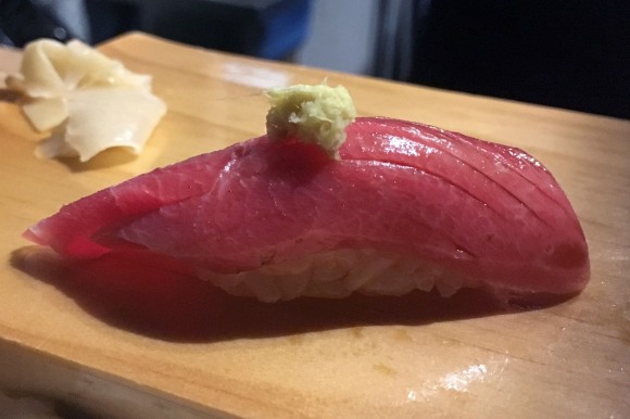 Medium fatty tuna from Sushi on Jones
